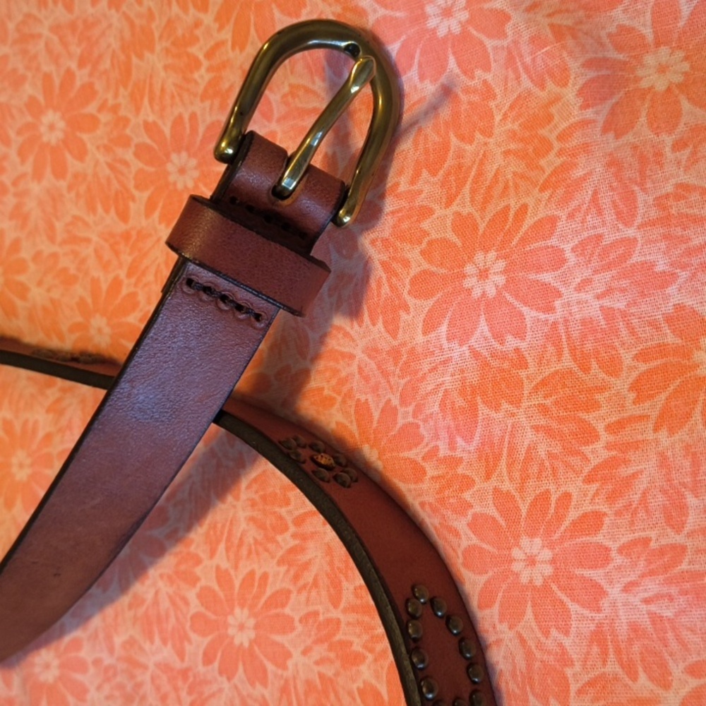 Belt Leather w/embellishments